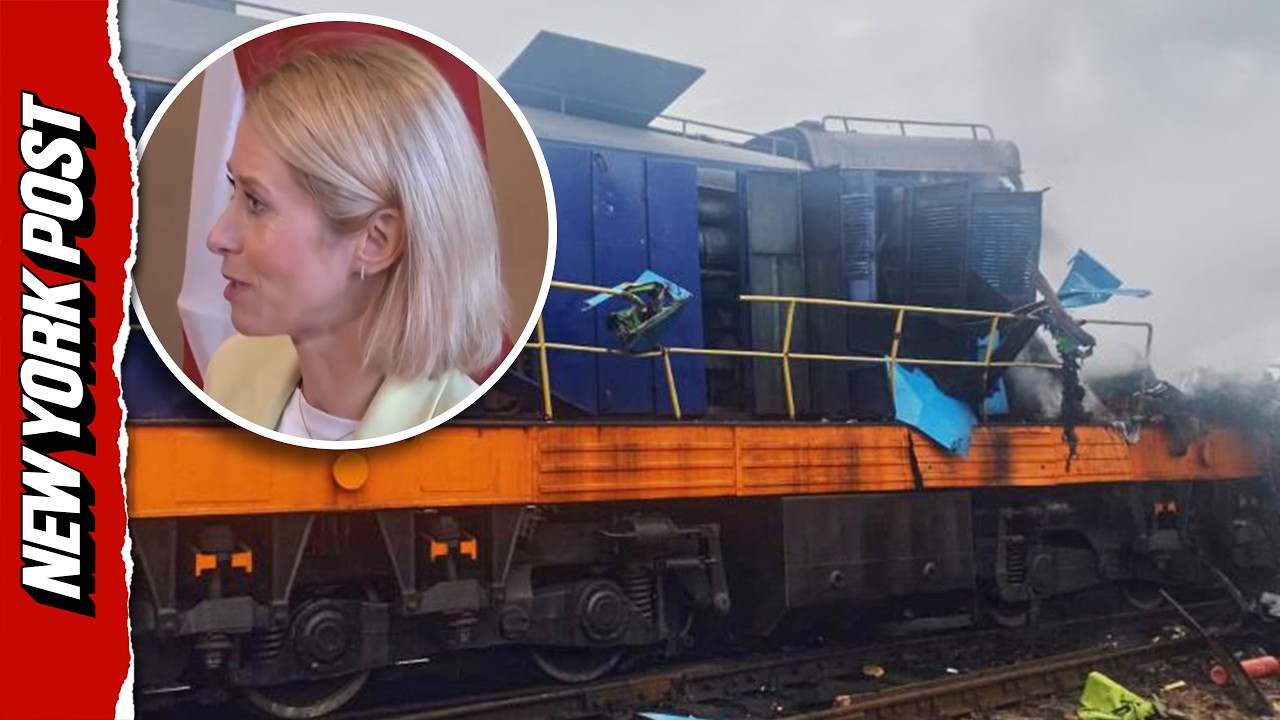 Russian Drone Strike on Ukraine Train Was Meant to Scare West, EU Official Says