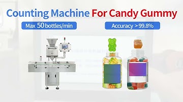 Automatic Gummy Candy Counting Machine, High Quality and Factory Price