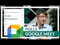 Polls in Google Meet