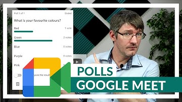 Polls in Google Meet
