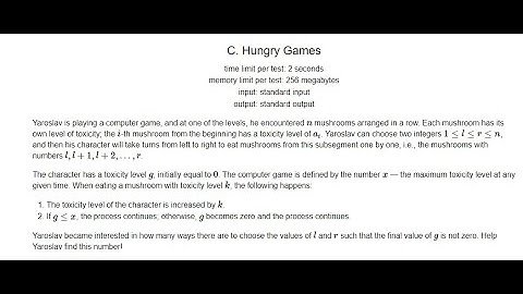 Codeforces Round 959 - C. Hungry Games | Brute Force | DP + Binary Search | Live Coding | ByIITians