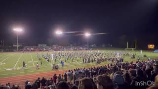 UCONN marching band performance at the Southington home show