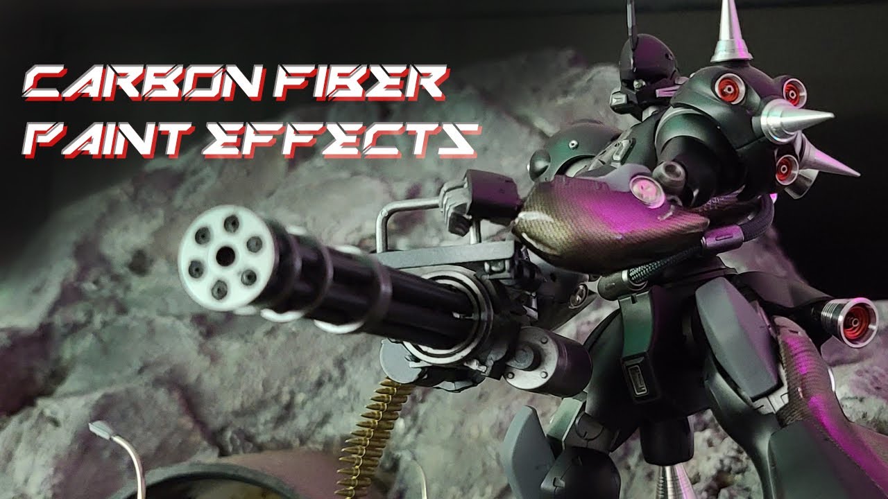How To Carbon Fiber Paint Effects! YouTube