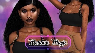 The Sims 4: Create a Sim | MELANIN MAGIC FULL CC LIST & SIM DOWNLOAD The Sims 4: Create a Sim | MELANIN MAGIC FULL CC LIST & SIM DOWNLOAD