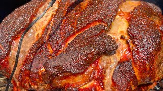 Pork Butt on the Green Mountain Grill Trek #greenmountaingrills #gmgtrek #porkbutt