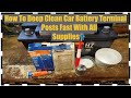 How To Deep Clean 🪥 Car Battery Terminal Posts FAST With Tools 🛠️