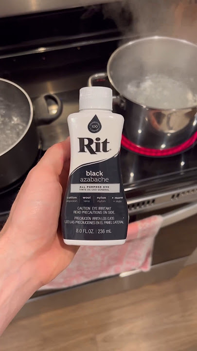 Covering Up Stains with Rit Dye by@OldNewsVtg
