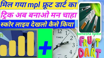 Mpl fruit Dart best tips and tricks | mpl fruit Dart best tricks | how to best tricks mpl fruit Dart