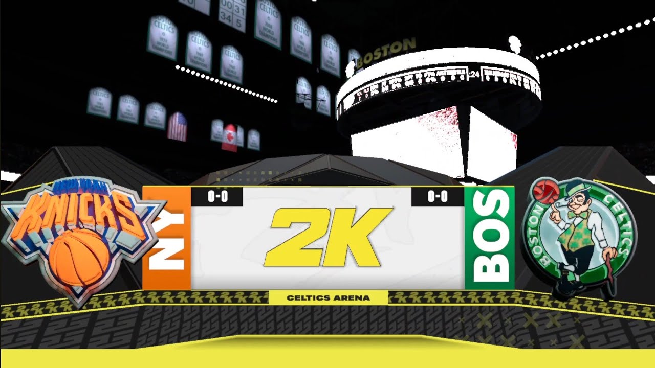 CELTICS vs KNICKS NBA 2K25 GAMEPLAY 