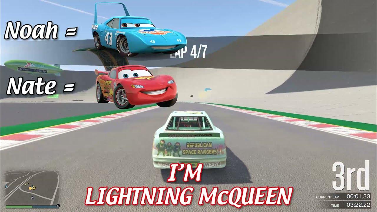 King, McQueen, & my Kachigga GTA V YouTube