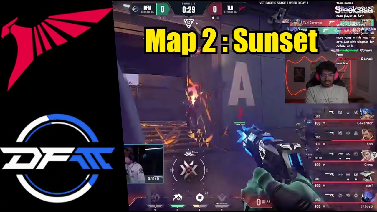 Curry reacts to TLN vs DFM | Map 2 | Champions Tour 2024: Pacific Stage ...