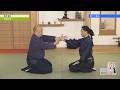 呼吸・剣の理・体内操作【両手を真下に截り下ろす】合気上げの前段階　"Aiki" by internal operation in Aiki kansho Shinonome dojo #2