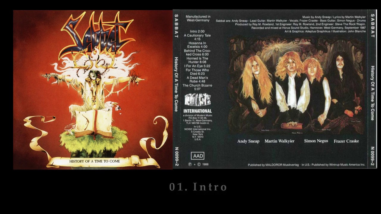 Sabb̲a̲t̲ - History O̲f̲ A Time T̲o̲ Come (1988) - YouTube