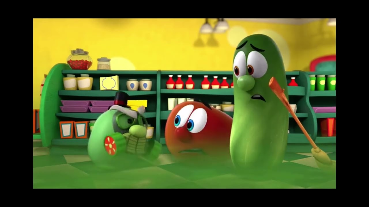 Veggietales in the House: Larry Bad Breath Scene. (900 subscribers special)