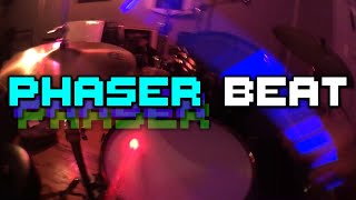 Drum Practice - Phaser Beat (Chest Cam)