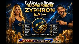 📈 SMART COMPOUNDING! ZYPHRON EA MT5 - Advanced Trend Logic 🎯Backtest and Review