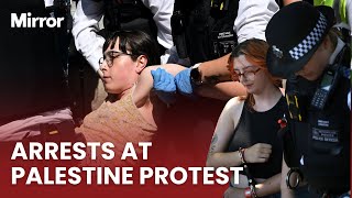 46 people arrested at protest supporting banned Palestine Action