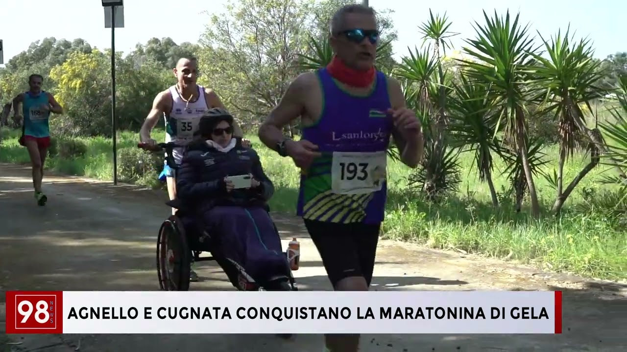 AGNELLO E CUGNATA CONQUISTANO LA MARATONINA DI GELA