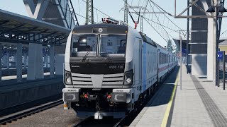 TSW 5 Free Roam: Wiener Neustadt - Murzzuschlad with fast train and locomotive 6193 120