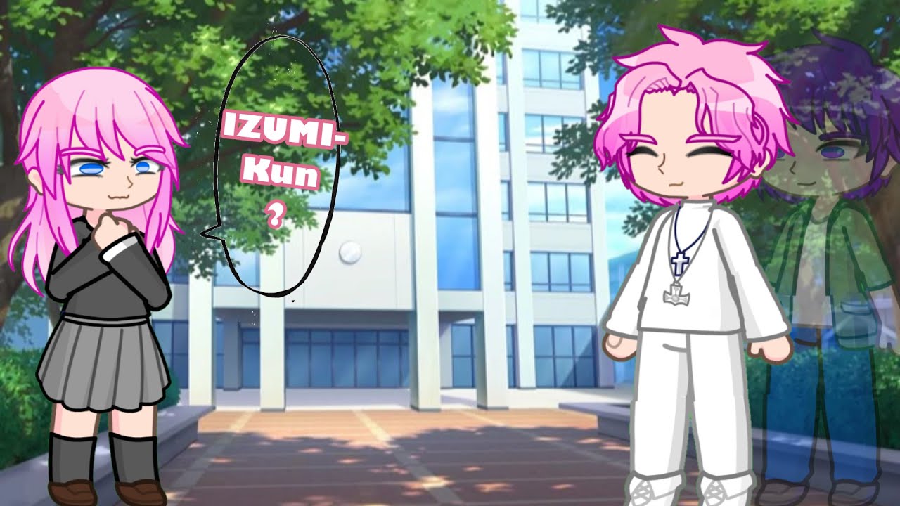 Shikimori's Not Just a Cutie reacts to izumi as james lee ||A.U||