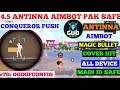 BGMI 4.5 AIMBOT OBB | BGMI 4.5 NO RECOIL CONFIG FILE | AIMBOT OBB BGMI 4.5 BY GODOFCONFIG
