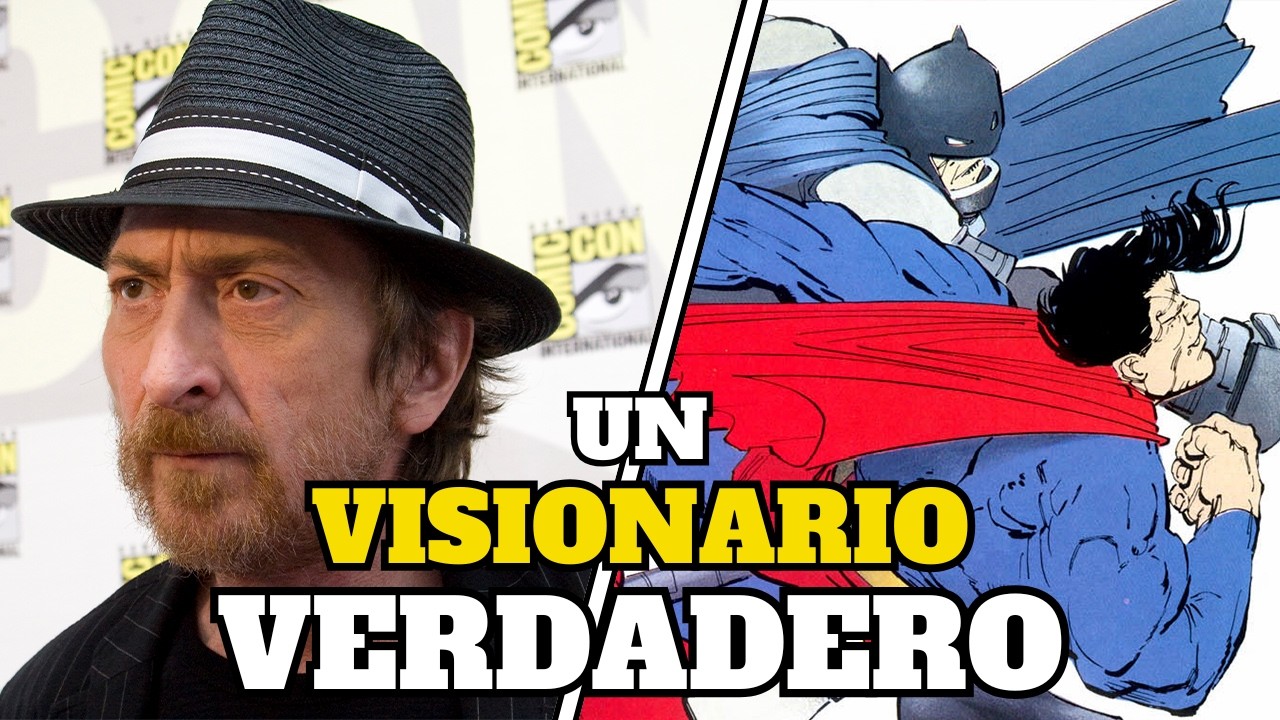 La Historia de FRANK MILLER: El Genio Oscuro Detrás de Batman, 300 y Sin City
