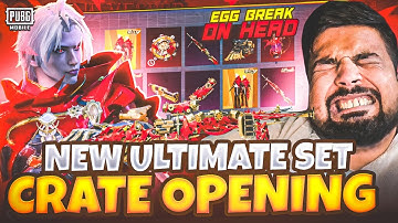 😍NEW ULTIMATE SET & DP-28 CRATE OPENING | PUBG MOBILE