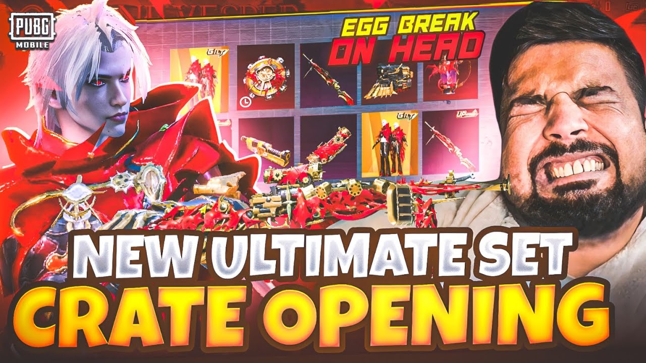 😍NEW ULTIMATE SET & DP-28 CRATE OPENING | PUBG MOBILE