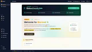 Waravel CMS: Full Admin Dashboard & Features Walkthrough