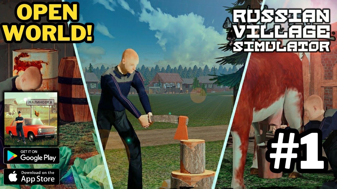 Russian Village Simulator 3D - Gameplay Walkthrough (Android, iOS) | 