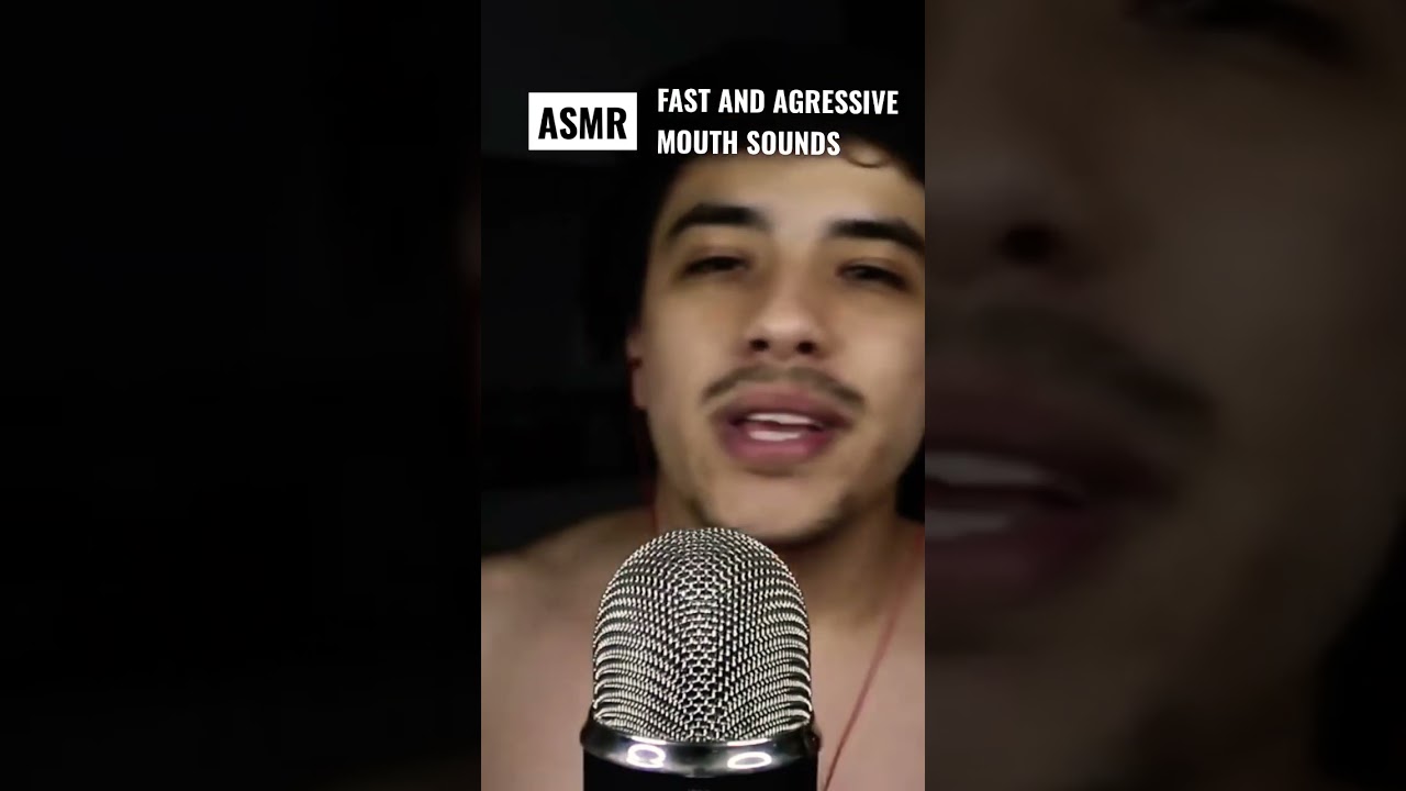 ASMR FAST AND AGRESSIVE MOUTH SOUNDS 