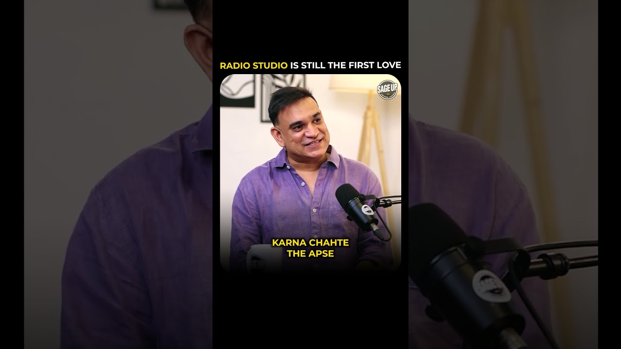 Radio studio is still the first love