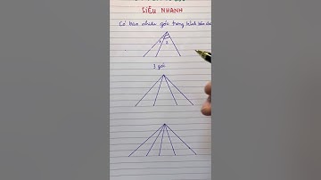 Cách đếm số góc siêu nhanh. | Học toán thầy Vũ Tiến Thành
