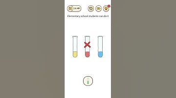 Brain find level 48 elementary school 🚸 students can  do it