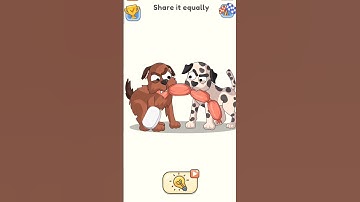 dop 5(Delete one part of)share it equally dop 5 game level 280 with solution example rk dop 5 gamer#