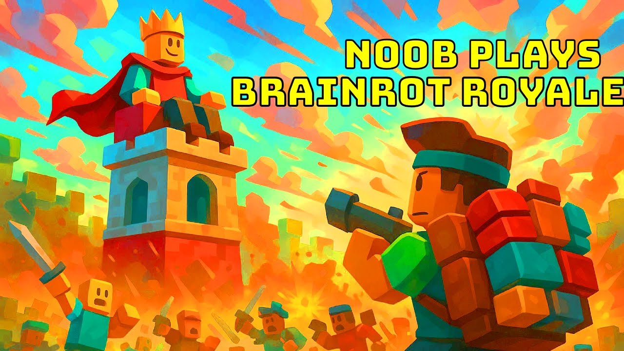 Starting Off as A Noob in Brainrot Royale - YouTube