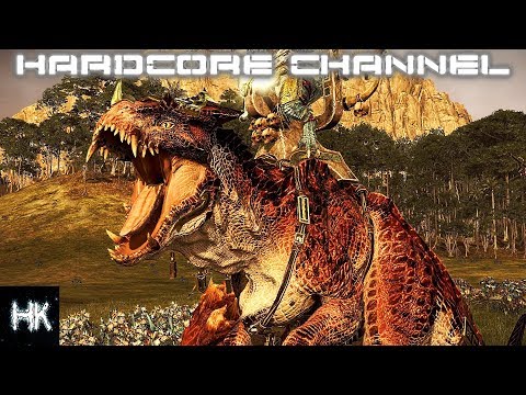 Видео: Total War Warhammer 2 - Империи смертных прохождение Hardcore Людоящеры =2= Гримлок