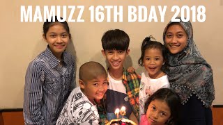 ( BIRTHDAY ) MAUZZA 16th B DAY AUG 1st 2018 - RADEN MUZZAMMIL AMBYA SAPTOHOEDOJO - SILA KOREAN RESTO