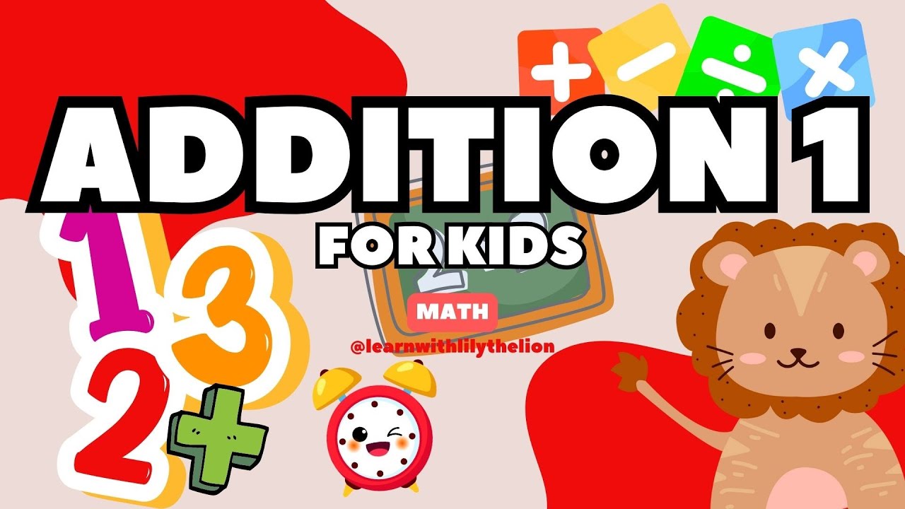 Mental Math Addition for Kids 1 (Easy 0 to 5) for Kinder to First Grade ...