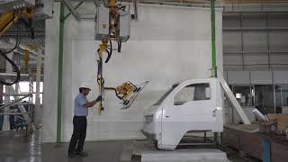 Manipulator for Mounting Automotive Windshield