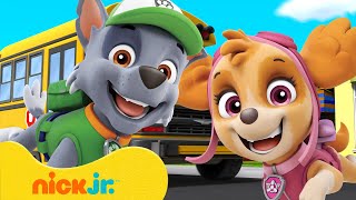 Paw Patrol Rides The School Bus 10 Minutes Nick Jr.