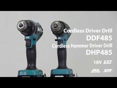 Makita DDF458Z Κρουστικό Δραπανοκατσάβιδο Μπαταρίας Solo 18V