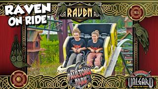 NEW Raven Coaster On Ride in Valgard Realm of the Vikings at Paultons Park (May 2026) [4K]