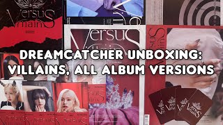 [썸냐로그] VillainS unboxing (C, U, R, S, E + All 7 POCA Albums + ktown4u pobs) ♡ Dreamcatcher (드림캐쳐) ✮