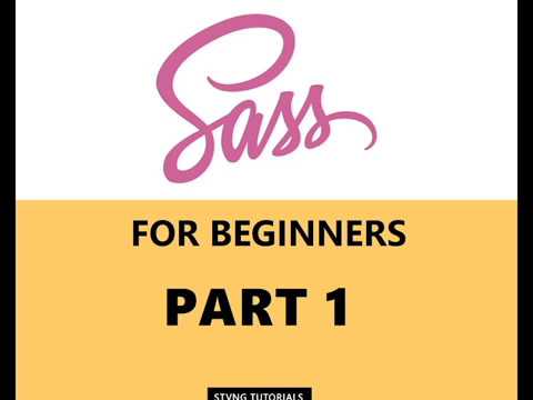 Sass & SCSS for beginners - part 1