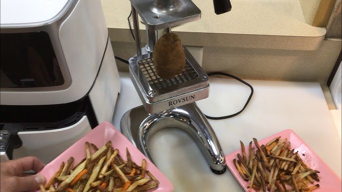 🍟 French Fries (Chips) With Stephanie! - Vevor Machine - Not Wood