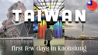 taiwan 2023 video diary (part 1) 🇹🇼 kaohsiung trip, taiwanese food and love river cruise