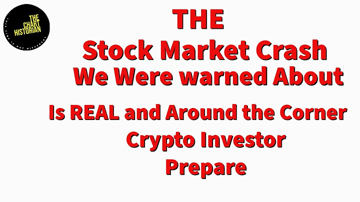 The Stock Market Crash We Were Warned About is Real and Around the Corner Crypto Investor Prepare