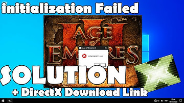 Age of Empires 3 - Initialization Failed Solution