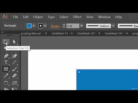 Selecting and Moving Objects adobe illustrator